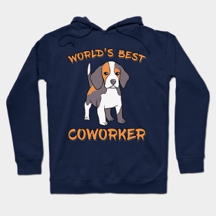 Beagle World's Best Coworker WFH Hoodie